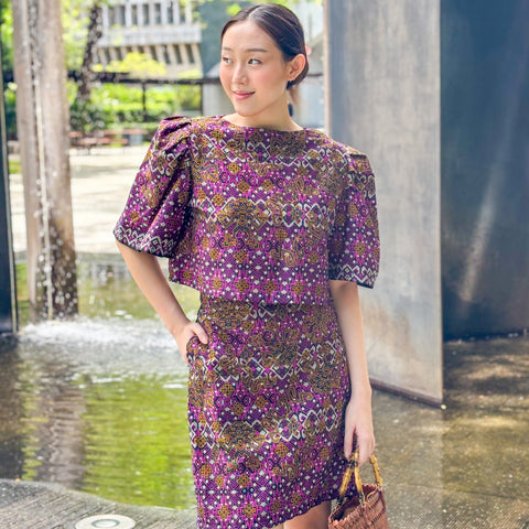Maria Cotton Batik Top