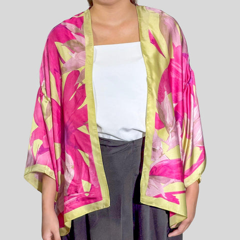 Silk Satin Kimono