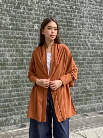 ZIYA Kislap Cotton Stretch Cardigan Cover-Up