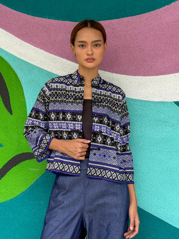 Ziya Kalinaw Blazer Jacket Cotton Batik