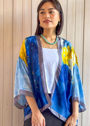 Silk Satin Kimono