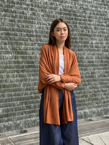 ZIYA Kislap Cotton Stretch Cardigan Cover-Up