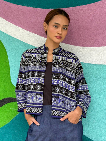Ziya Kalinaw Blazer Jacket Cotton Batik