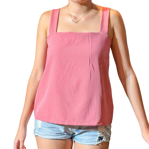 LA Sleeveless Basic Top Casual Comfort Fit