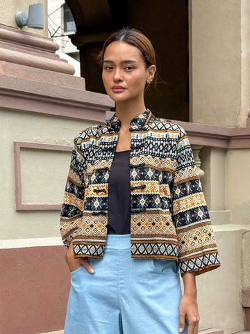 Ziya Kalinaw Blazer Jacket Cotton Batik