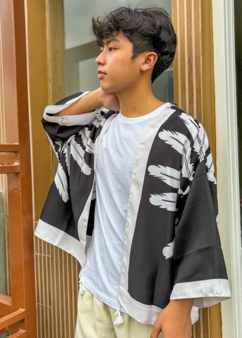 Chiba Printed Cotton Kimono