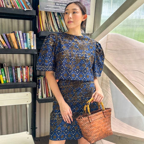 Maria Cotton Batik Top