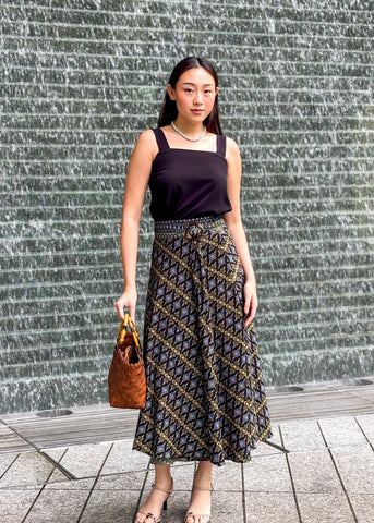 Ligaya Wrap Batik Skirt