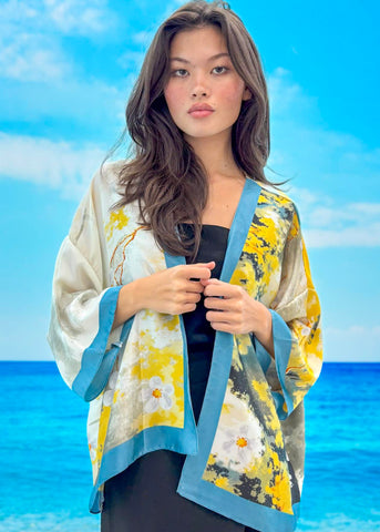 Silk Satin Kimono