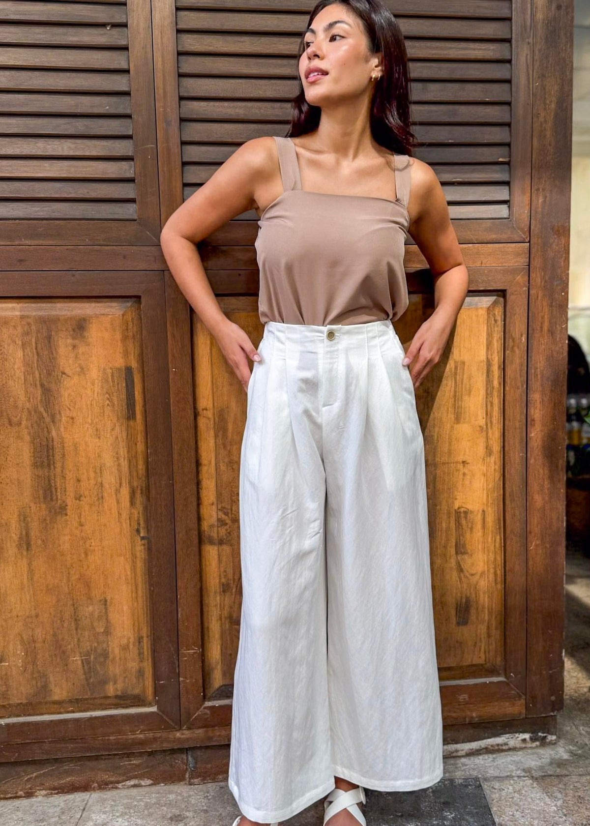 Elena Flowy Wide Leg Pants