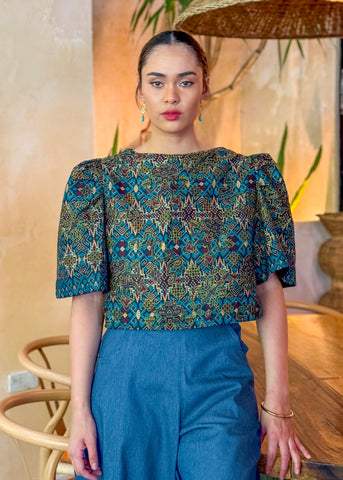 Maria Cotton Batik Top