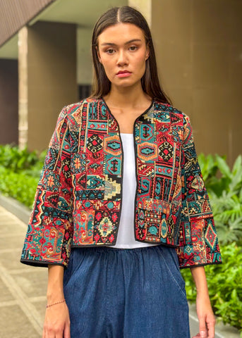 Cora Bolero Cotton Top