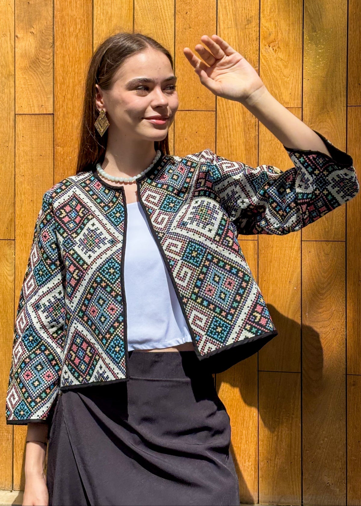 Cora Bolero Cotton Top