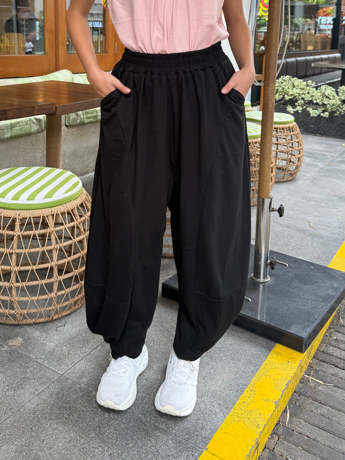 Ziya Nova Pants Sweatpants Joggers Unisex Oversized Wide Leg Loose Fit Everyday