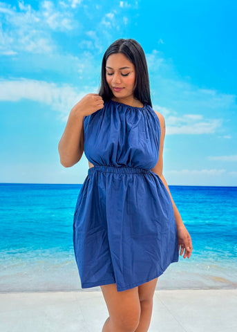 ZIYA Bituin Dress Criss-Cross Strap Back