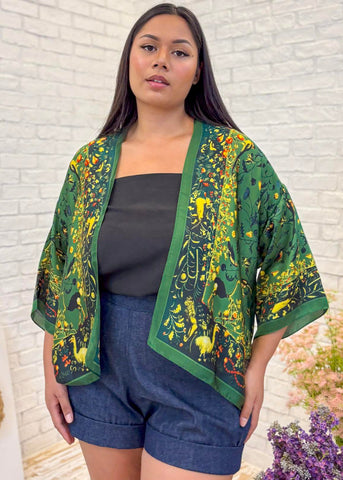 Silk Satin Kimono