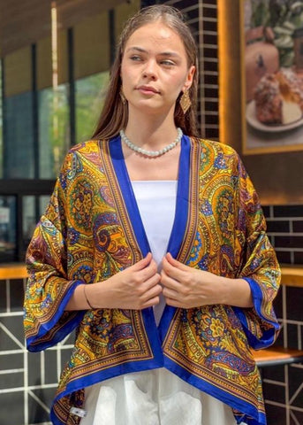 Silk Satin Kimono