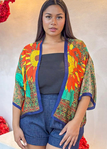 Silk Satin Kimono