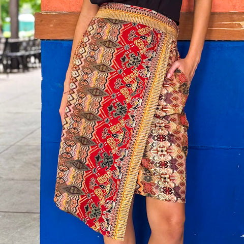 ZIYA Karina Asymmetric Skirt