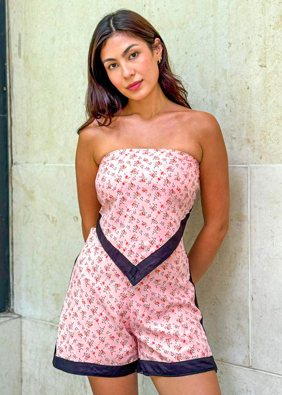 ZIYA Clara Set Tube Top and Short Printed  Comfortable
